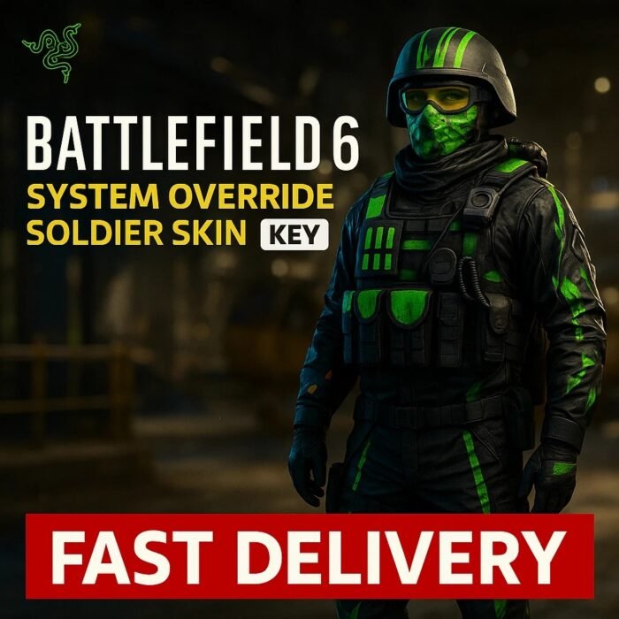 Battlefield 6 System Override Soldier Skin Key | Razer Promo | FAST DELIVERY - Image 1