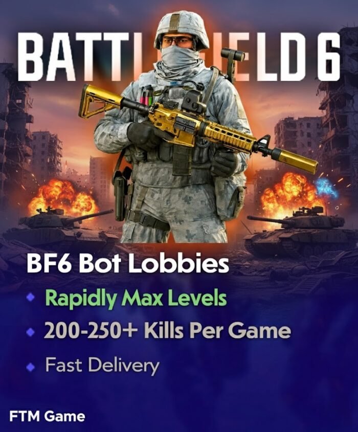 Battlefield 6 Bot Lobbies Self-Played Weapon and Account Levels Fast Boosting - Image 1